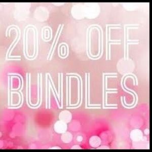 20% off bundles!!